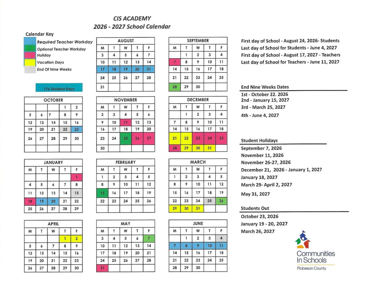 Csi Academic Calendar Spring 2027